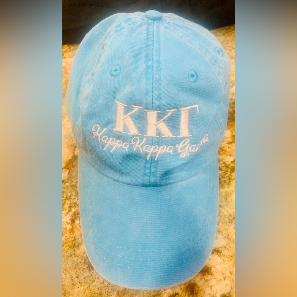 Blue Kappa Kappa Gamma hat. Never worn.